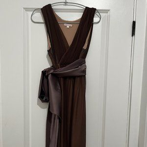 Anne Hung Brown Dress